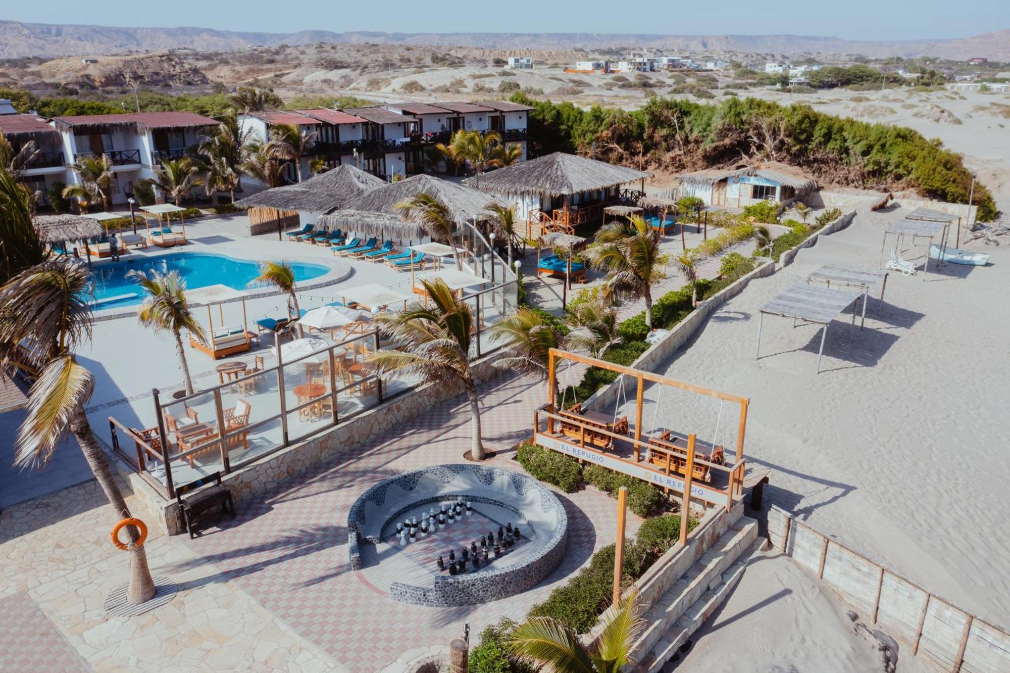 El Refugio De Vichayito Otel Dış mekan fotoğraf